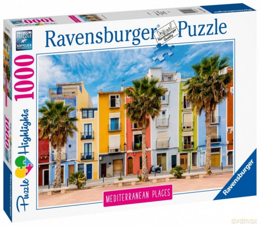 RAVENSBURGER 1000 el. Środziemnomorska Hiszpania [PUZZLE]