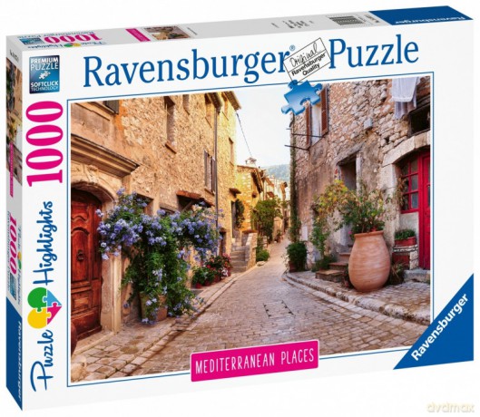 RAVENSBURGER 1000 el. Śródziemnomorska Francja [PUZZLE]