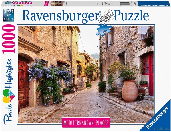 RAVENSBURGER 1000 el. Śródziemnomorska Francja [PUZZLE]