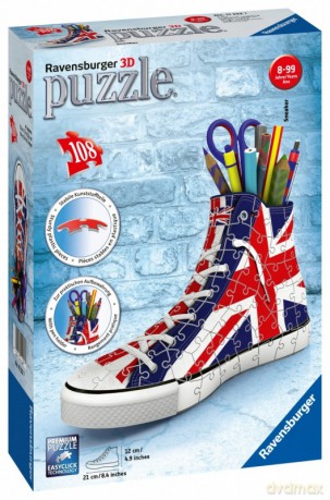RAVENSBURGER 108 el. Trampek Union Jack [PUZZLE]