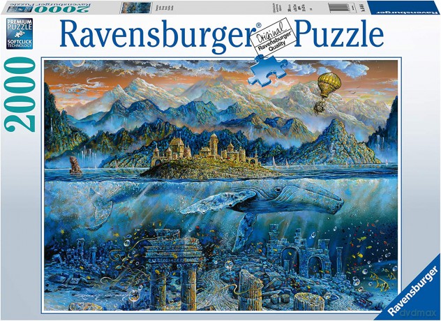 RAVENSBURGER 2000 el. Wieloryb mądrości [PUZZLE]