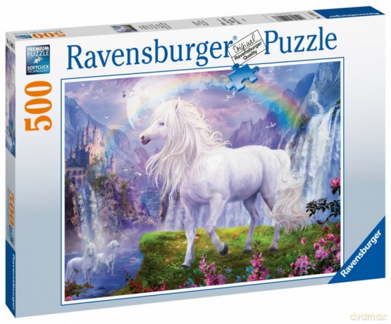 RAVENSBURGER 500 el. Dolina tęczy [PUZZLE]