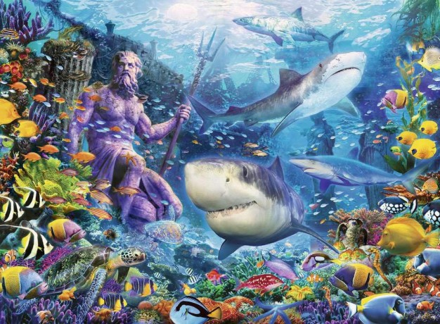 RAVENSBURGER 500 el. Król oceanu [PUZZLE]