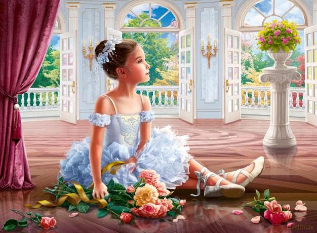 RAVENSBURGER 500 el. Mała Baletnica [PUZZLE]