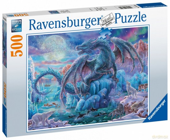RAVENSBURGER 500 el. Mistyczne smoki [PUZZLE]