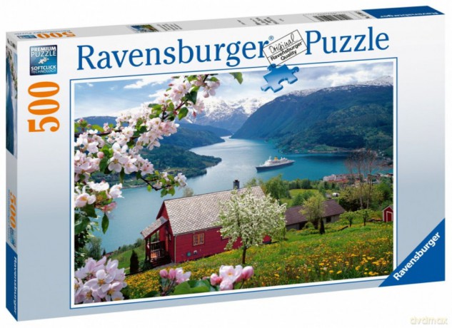 RAVENSBURGER 500 el. Skandynawska Idylla [PUZZLE]