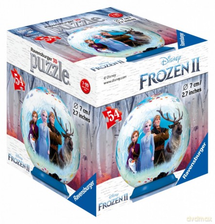 RAVENSBURGER 54 el. Frozen 2 Kula [PUZZLE]