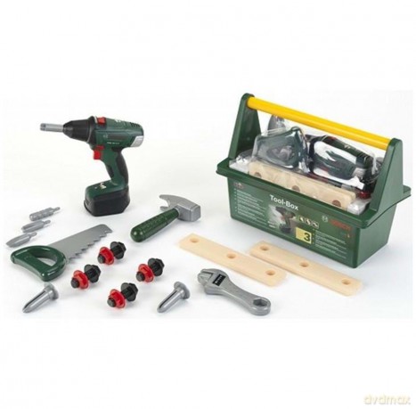 Skrzynka narzędziowa Bosch II z wiertarką