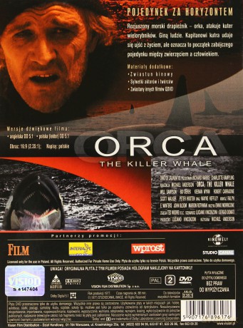 Orka: Wieloryb zabójca (digipack) [DVD]