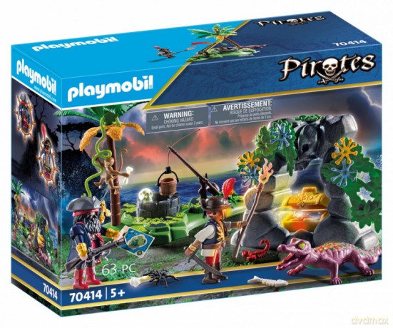 Zestaw figurek Kryjówka skarbów piratów [FIGURKA]