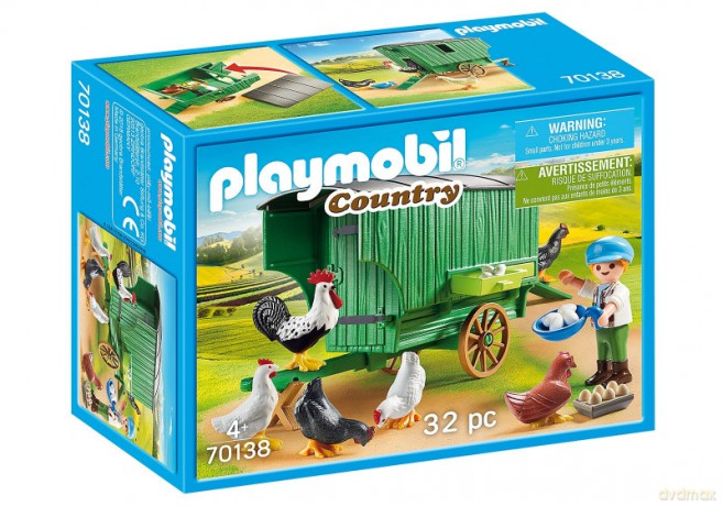 Zestaw figurek Mobilny kurnik [FIGURKA]