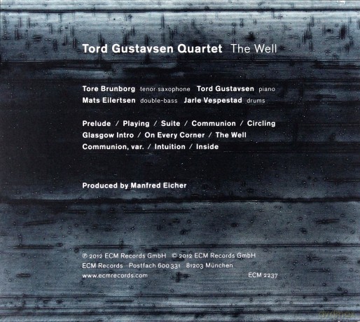 Tord Gustavsen Quartet: The Well [CD]