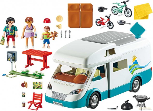Zestaw figurek Rodzinne auto kempingowe (70088) [FIGURKA]
