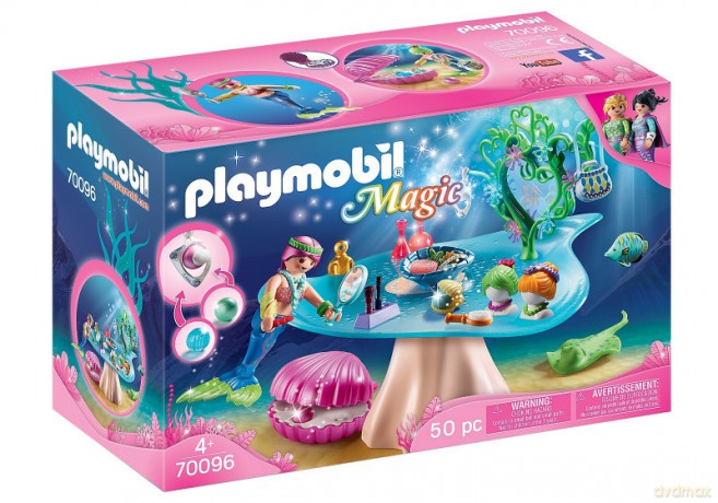 Zestaw figurek Salon piękności syrenek ze szkatułką (70096) [FIGURKA]