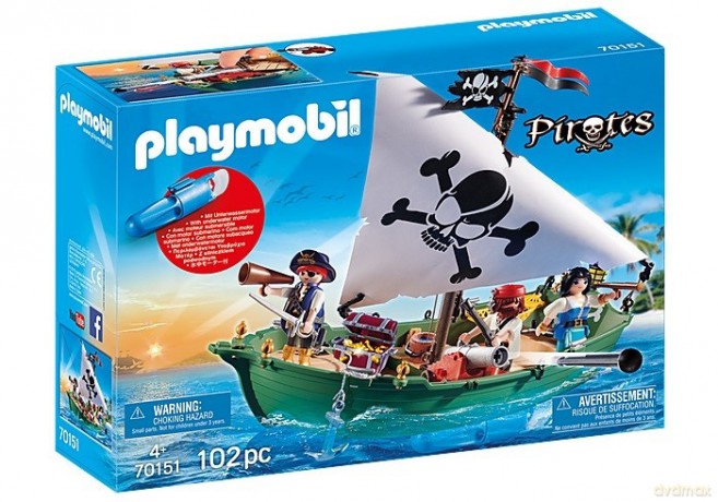 Zestaw figurek Statek piracki [FIGURKA]