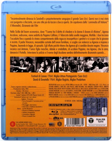 A Matter of Honor (Uwiedziona i porzucona) [Blu-Ray]