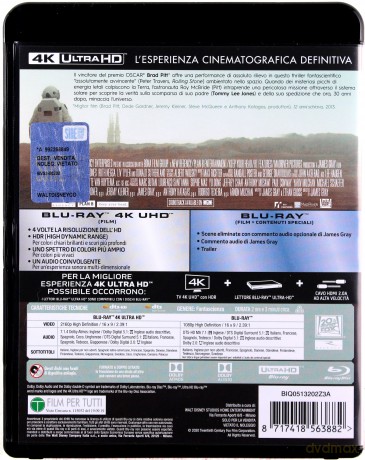 Ad Astra [Blu-Ray 4K]+[Blu-Ray]