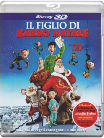 Arthur Christmas (Artur ratuje Gwiazdkę) [Blu-Ray]