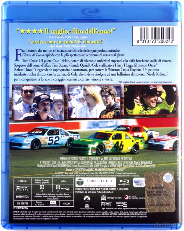 Days of Thunder (Szybki jak błyskawica) [Blu-Ray]
