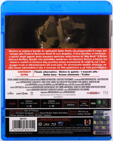 Den of Thieves (Skok stulecia) [Blu-Ray]