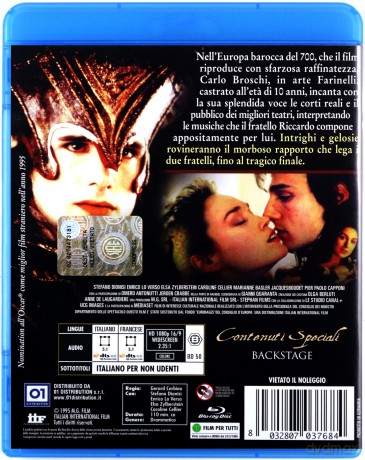 Farinelli (Farinelli: ostatni kastrat) [Blu-Ray]