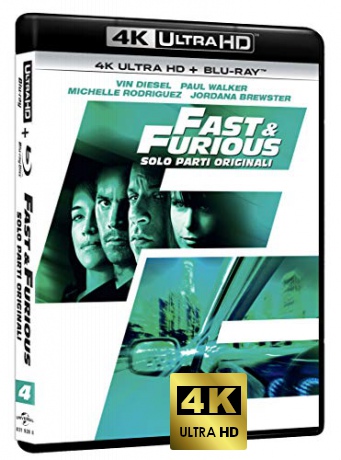 Fast & Furious 4 (Szybko i wściekle) [Blu-Ray 4K]+[Blu-Ray]