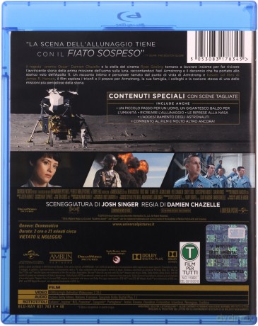 First Man (Pierwszy człowiek) [Blu-Ray]
