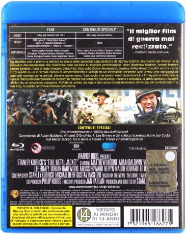 Full Metal Jacket (Pełny magazynek) [Blu-Ray]