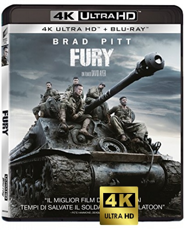Fury (Furia) [Blu-Ray 4K]+[Blu-Ray]