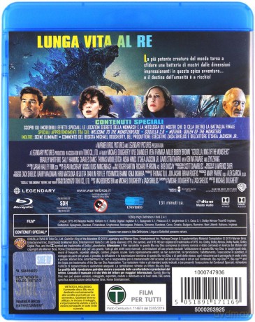 Godzilla II: Król potworów [Blu-Ray]