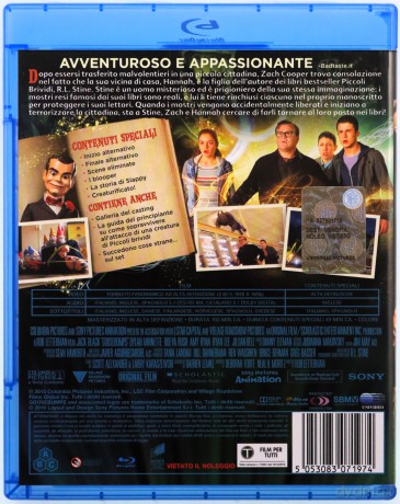 Goosebumps (Gęsia skórka) [Blu-Ray]
