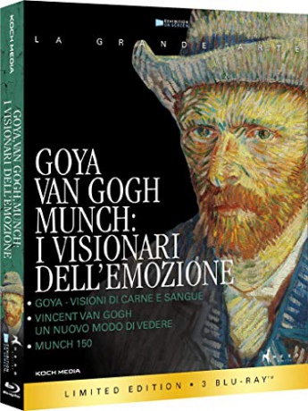 Goya, Van Gogh, Munch - I Visionari Dell'Emozione [3xBlu-Ray]