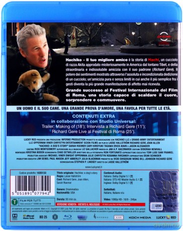 Hachi: A Dog's Tale (Mój przyjaciel Hachiko) [Blu-Ray]