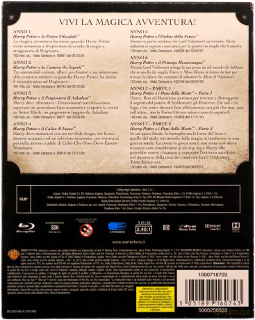 Harry Potter 1-7 [Blu-Ray]
