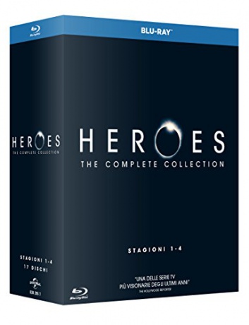 Heroes: Season 1-4 (Herosi Sezon 1-4) [17xBlu-Ray]