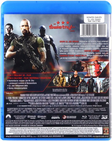 G.I. Joe: Odwet 3D [Blu-Ray]+[Blu-Ray 3D]