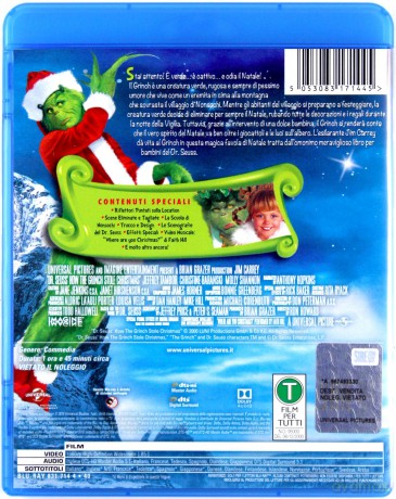 How the Grinch Stole Christmas (Grinch: świąt nie będzie) [Blu-Ray]