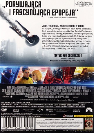 Star Trek: W ciemność (2013) [DVD]