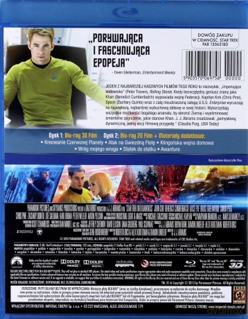 Star Trek: W ciemność (2013) [Blu-Ray]+[Blu-Ray 3D]