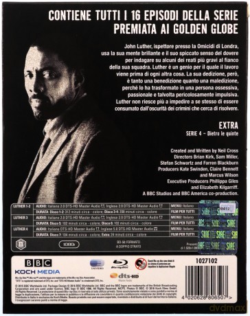Luther: Season 1-4 [5xBlu-Ray]