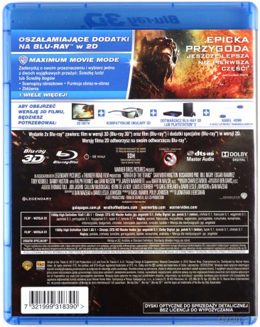 Gniew tytanów [Blu-Ray]+[Blu-Ray 3D]