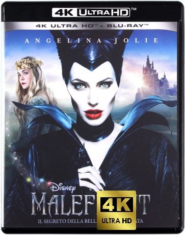 Maleficent (Czarownica) [Blu-Ray 4K]+[Blu-Ray]