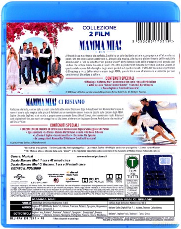 Mamma Mia! (1-2 Collection) [2xBlu-Ray]