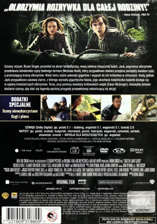 Jack pogromca olbrzymów [DVD]