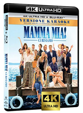 Mamma Mia! Here We Go Again [Blu-Ray 4K]+[Blu-Ray]