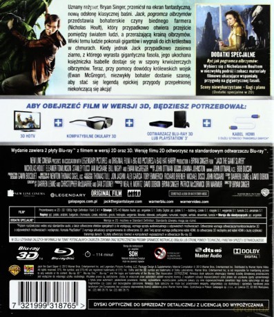 Jack pogromca olbrzymów [Blu-Ray]+[Blu-Ray 3D]