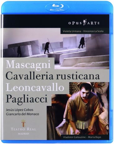Mascagni: Cavalleria Rusticana / Leoncavallo: Pagliacci [Blu-Ray]