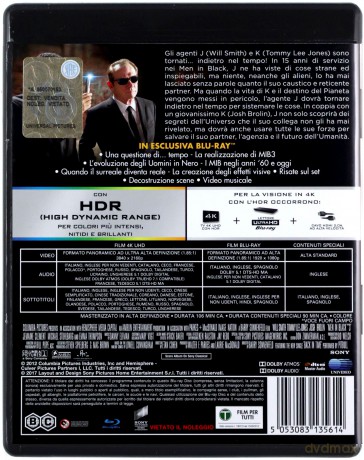 Faceci w czerni 3 [Blu-Ray 4K]+[Blu-Ray]
