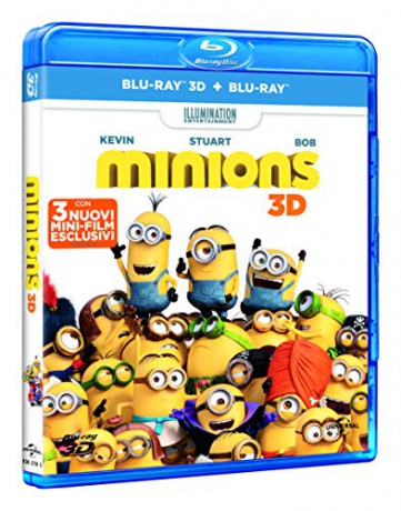 Minions (Minionki) [Blu-Ray 3D]+[Blu-Ray]