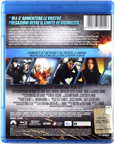 Mission Impossible 3 [Blu-Ray]